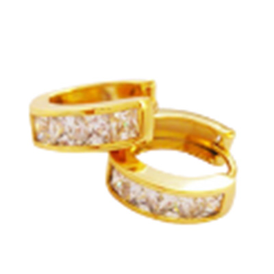 買取実績_K24ダイヤ付きピアス