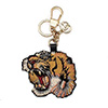 グッチ買取実績_クラシックタイガーヘッドキーホルダー レザー