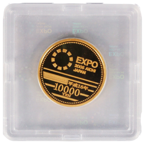 買取実績_日本国際博覧会記念 壱万円金貨(愛知万博)